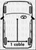 BORG & BECK BKB1022 Cable, parking brake